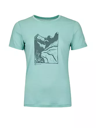 ORTOVOX | Camiseta funcional para mujer 120 COOL Tec Cut | mint